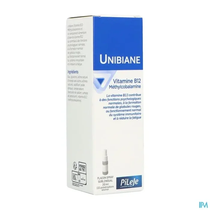 Unibiane vitamine b12 pompe 20ml