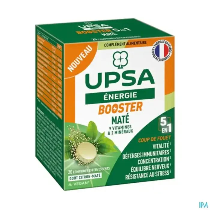 Upsa booster 5en1 comprimé effervescent 20