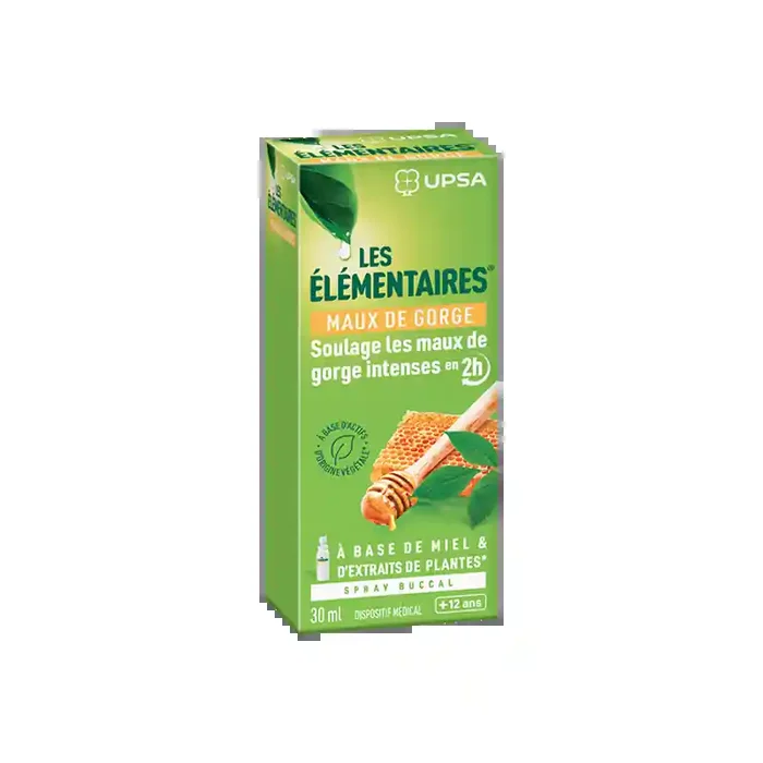 Upsa les elementaires spray maux de gorge 30ml