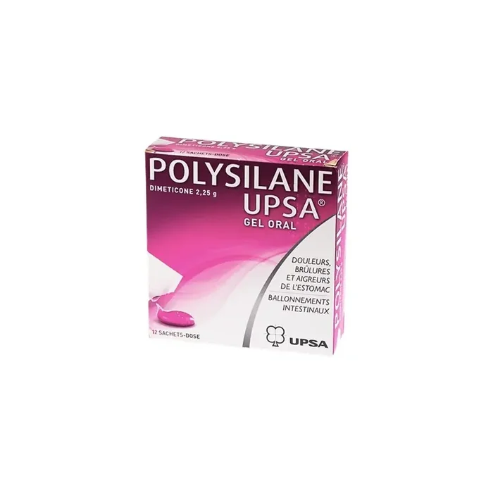 UPSA Polysilane Gel oral 12 sachets