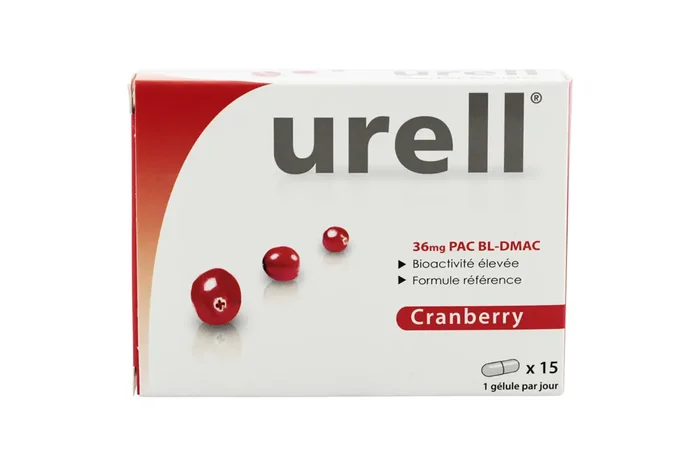 Urell cranberry 15 gélules