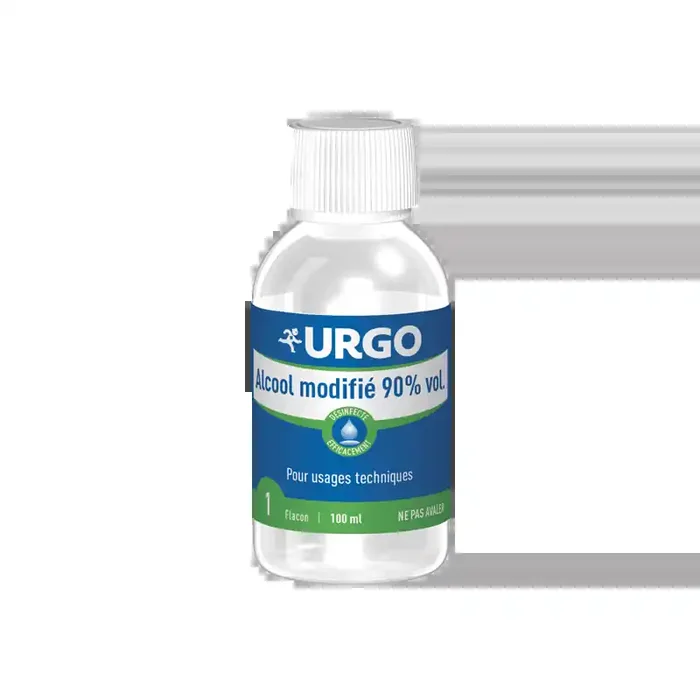 Urgo alcool modifie 90% vol 100ml