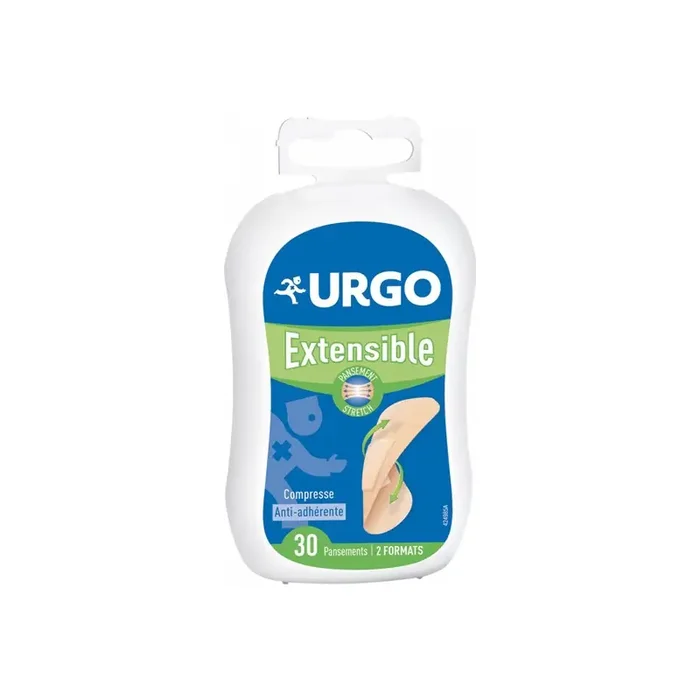 Urgo extensible 30 pansements 2 formats