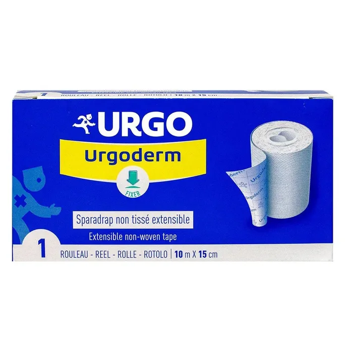 Urgoderm sparadrap non tissé extensible 10m x 15cm