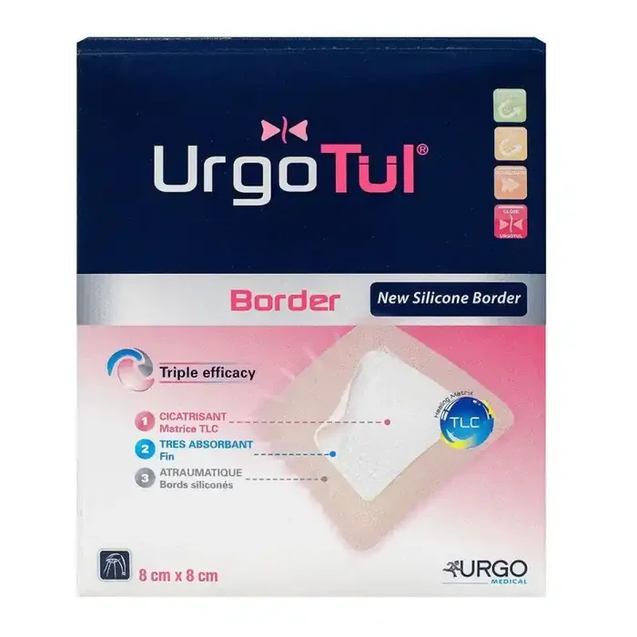 Urgotul Border 8x8cm Bte16