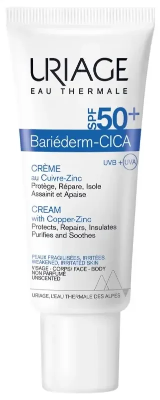 Uriage Bariederm Cica Crème Spf50+ 40 ml
