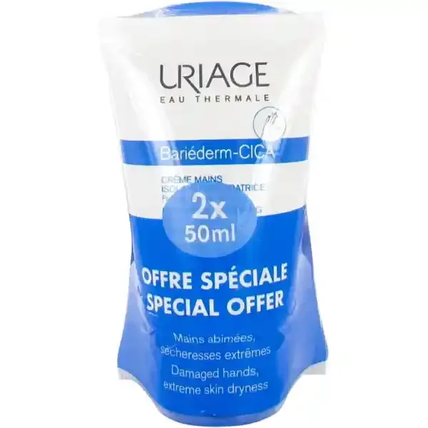 Uriage Bariéderm Crème Mains 2 x 50 ml