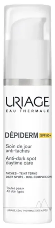 Uriage Dépiderm Soin de Jour Anti-Taches Teint Terne SPF50+ 30 ml