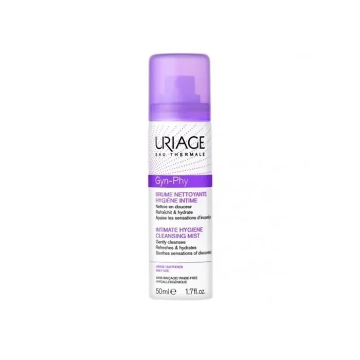 Uriage gyn-phy brume nettoyante hygiene intime 50ml