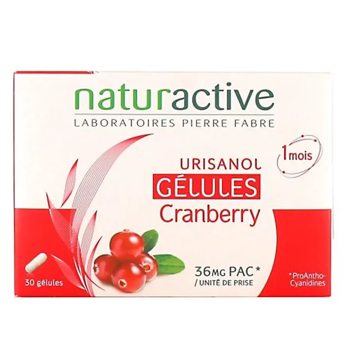 Urisanol Cranberry 2×30 gélules