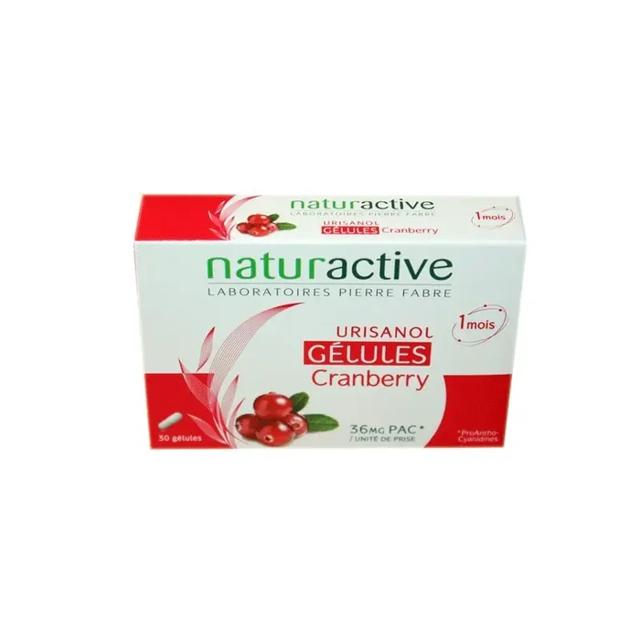 URISANOL CRANBERRY 30 GELULES NATURACTIVE