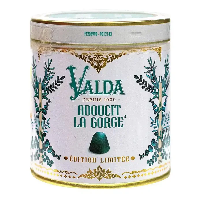 Valda gommes menthe & eucalyptus sans sucre 200g