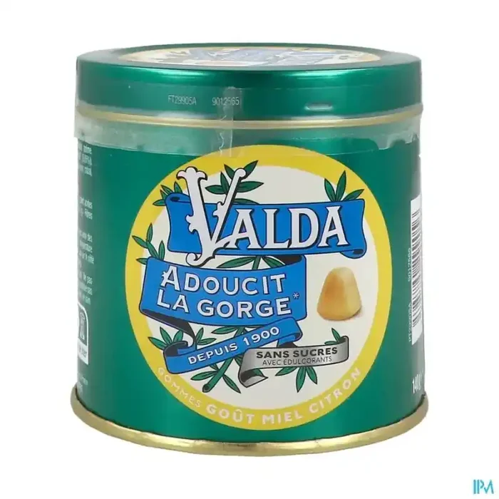 Valda gommes miel citron sans sucre 140g