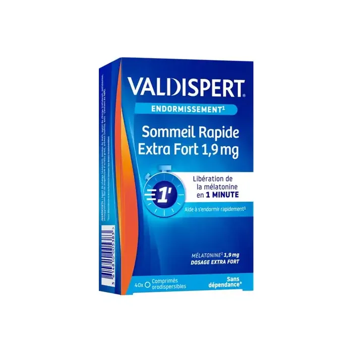 Valdispert Sommeil Rapide Extra Fort 1,9 mg 40 comprimes