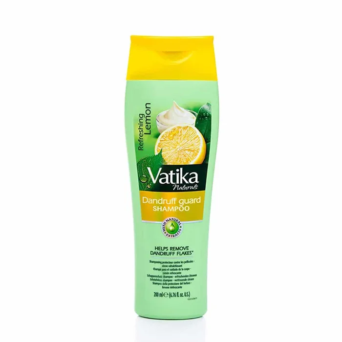 Vatika Shampooing antipelliculaire rafraîchissant au Citron/Yaourt/Menthe