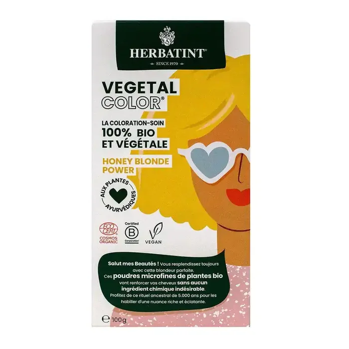 Végétal Color bio Honey Blonde 100g