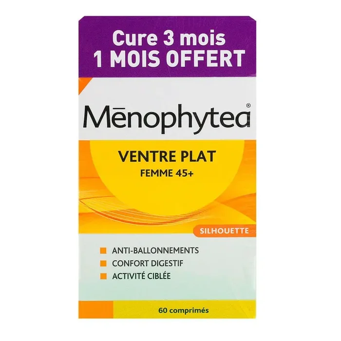 Ventre plat femme 45+ 2×60 comprimés