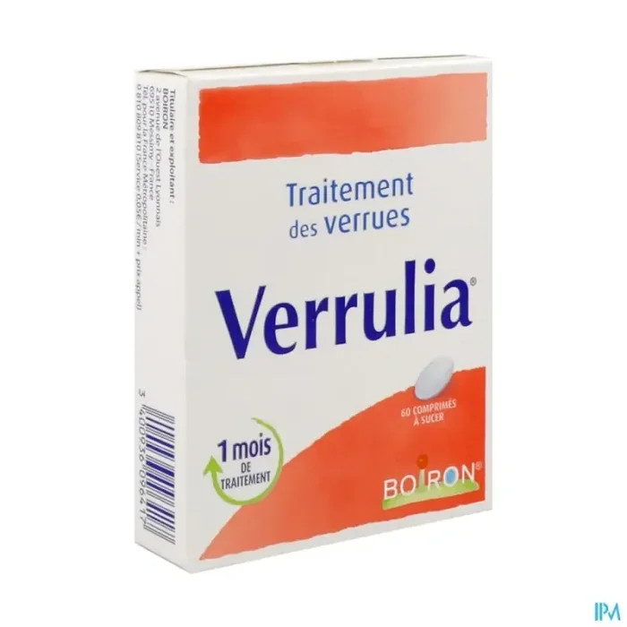 Verrulia comprime à sucer 60