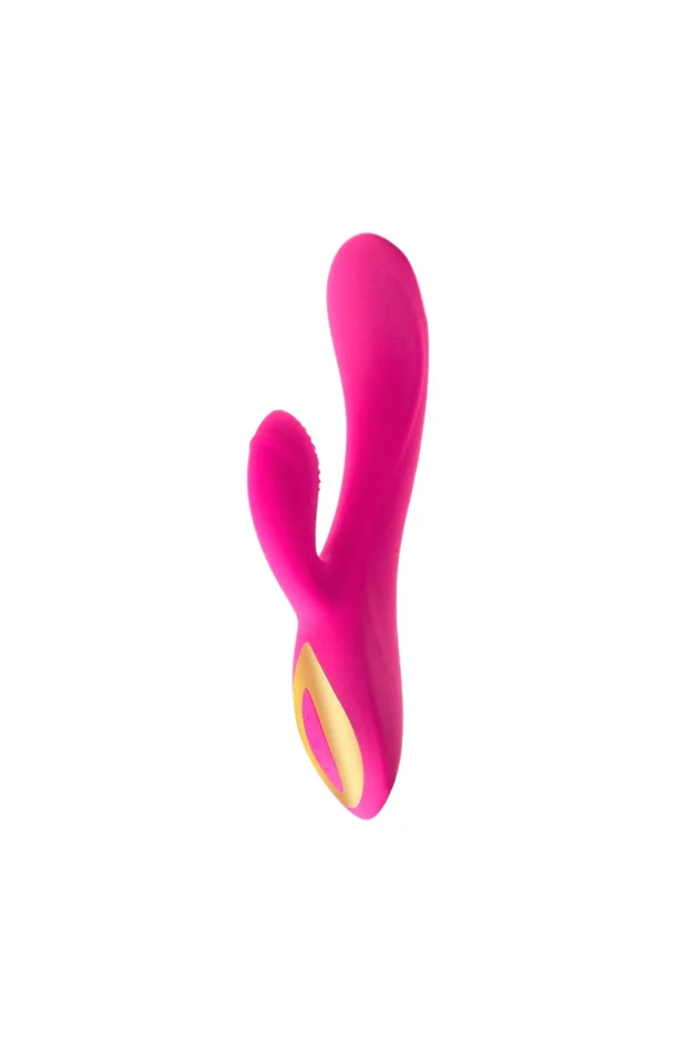 Vibromasseur rabbit à picots waterproof – Rose – 10 modes