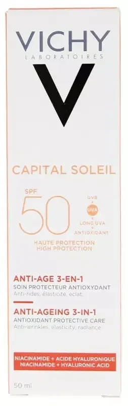Vichy Capital Soleil Anti-Âge 3en1 SPF 50 50 ml