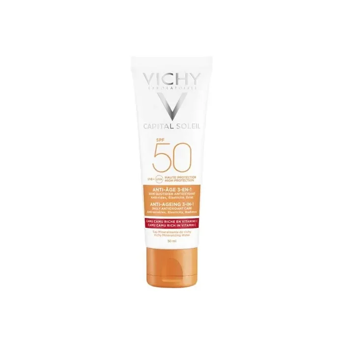 Vichy capital soleil soin anti-age 3en1 spf50 50ml