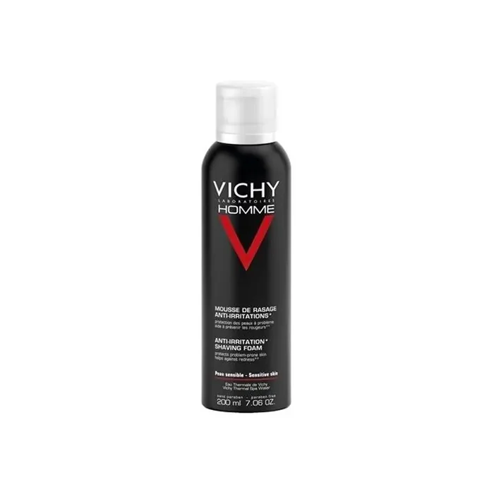 Vichy homme mousse de rasage anti-irritations 200ml