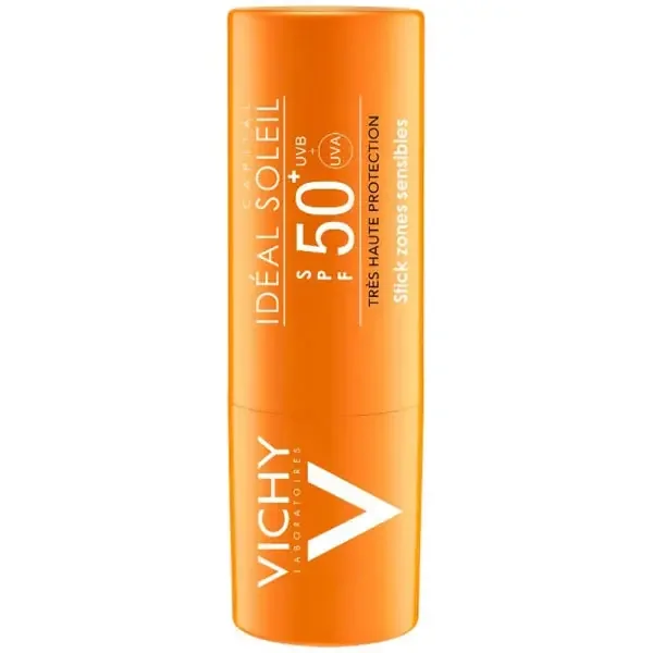 Vichy Idéal Soleil Stick Visage et Zones sensibles SPF50+ 9 g