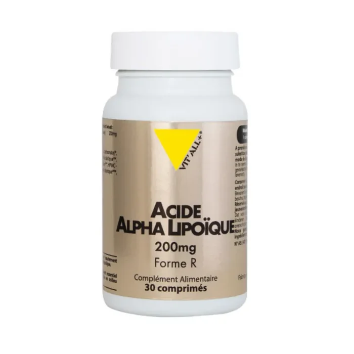 Vit‘all+ Acide Alpha Lipoïque 200mg 30 comprimés