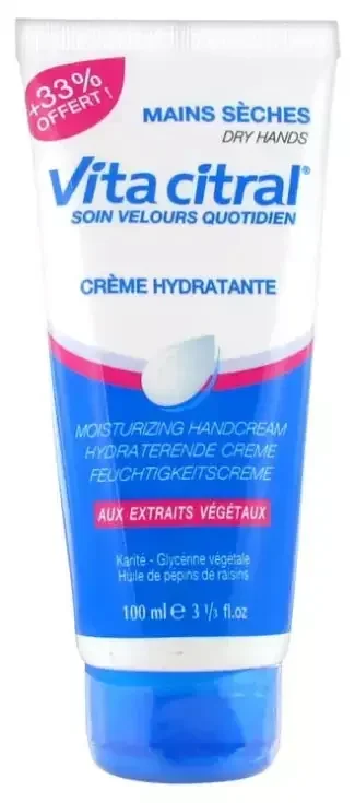 Vita Citral Soin Hydratant Velours Aux Actifs Végétaux + 33% « offert » 100 ml