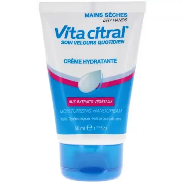 Vita Citral Soin Velours Quotidien Crème Hydratante Mains Sèches 50 ml