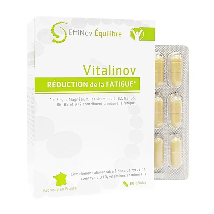 Vitalinov – Réduction de la fatigue – 60 Gélules