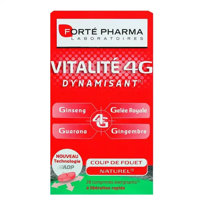 Vitalité 4G dynamisant 28 comprimés