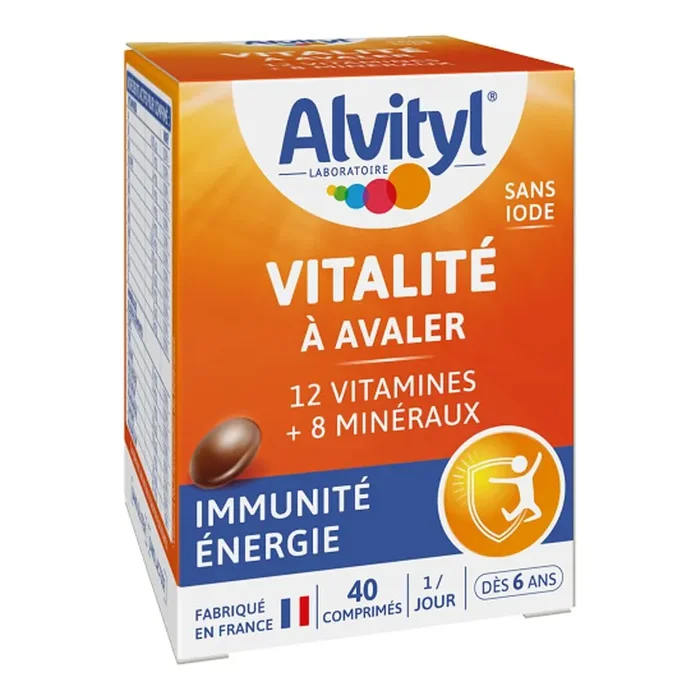Vitalité à avaler – Immunité Energie – 40 Comprimés