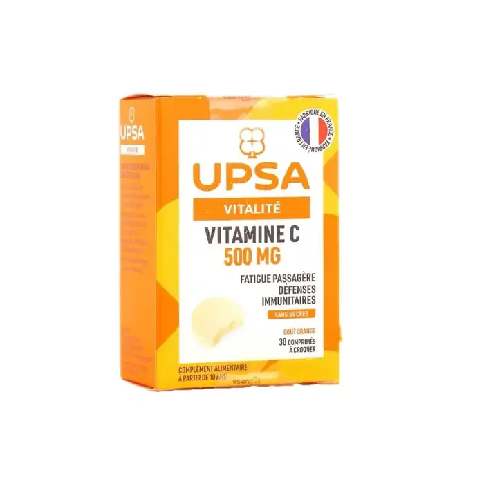 VITALITÉ VITAMINE C 500 MG 30 COMPRIMES UPSA
