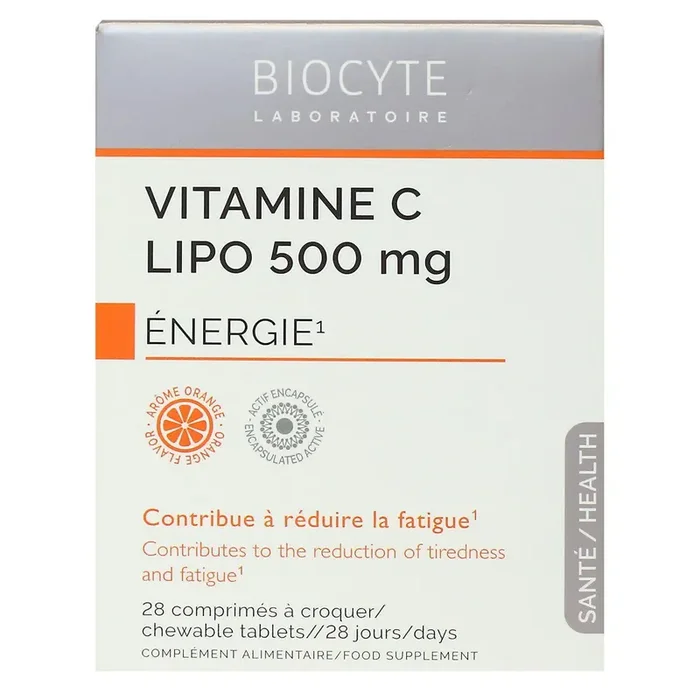 Vitamine C Lipo 500mg énergie 2×14 comprimés