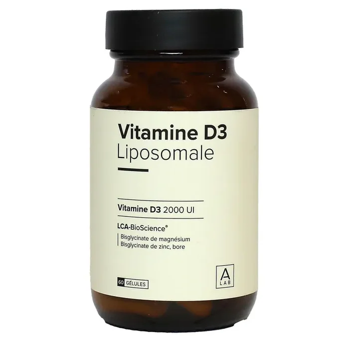 Vitamine D3 2000UI Liposomale défenses naturelles immunité 60 gélules