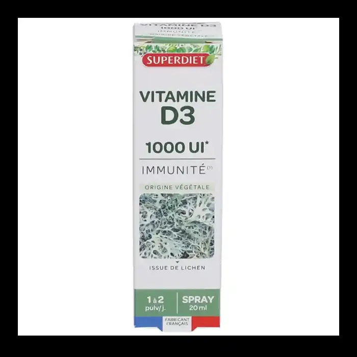 VITAMINE D3 20ML SUPERDIET