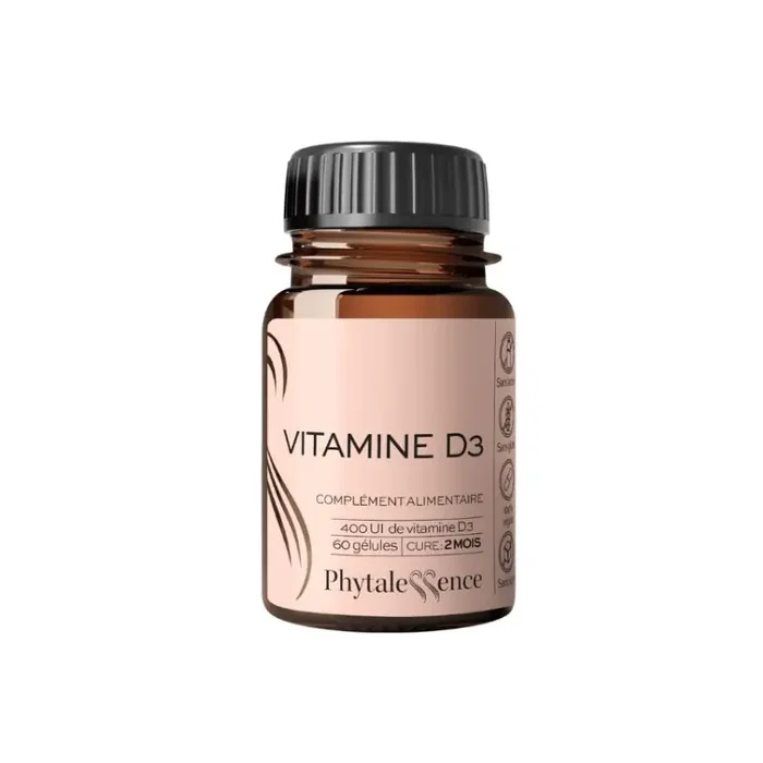 VITAMINE D3 60 GELULES PHYTALESSENCE