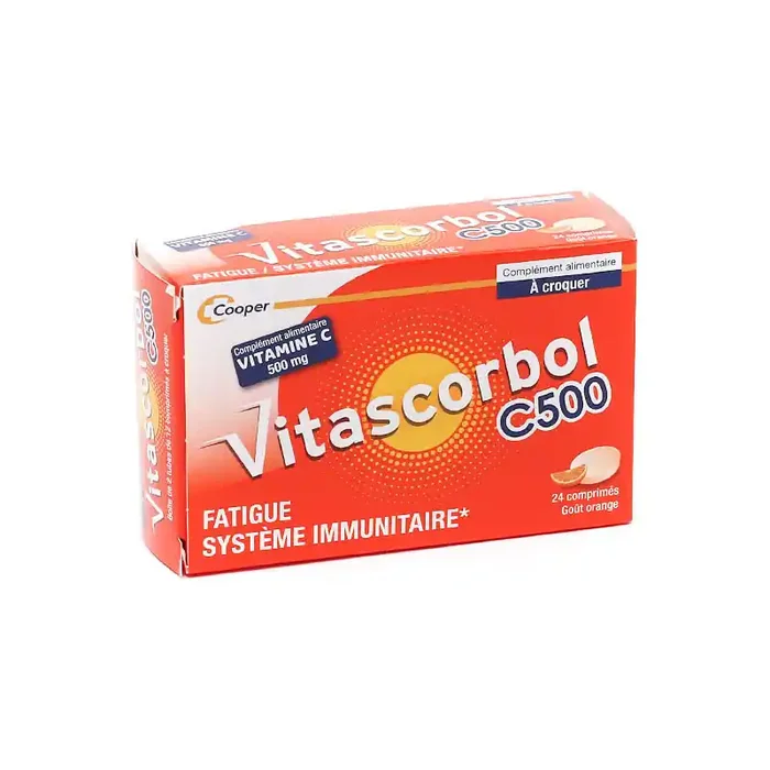 VITASCORBOL C500 24 COMPRIMES COOPER