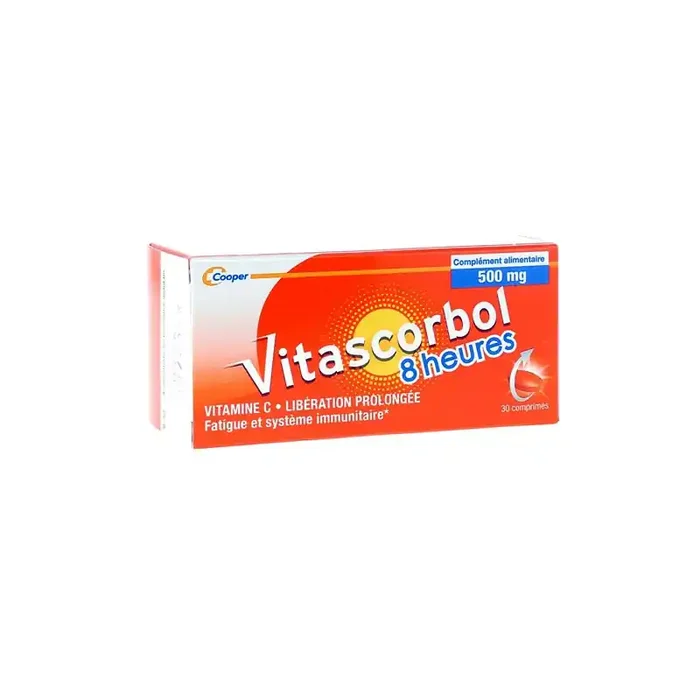VITASCORBOL C500 – 8 HEURES 30 COMPRIMES COOPER