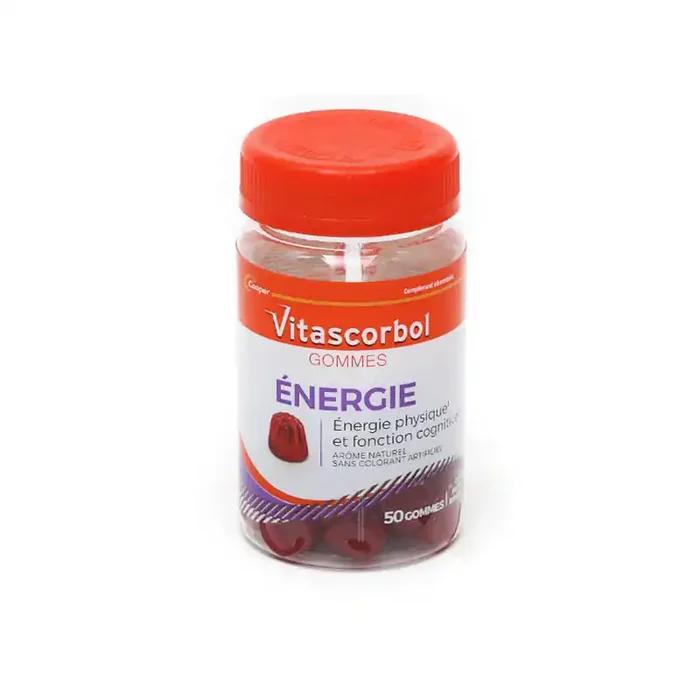 VITASCORBOL ÉNERGIE 50 GOMMES COOPER