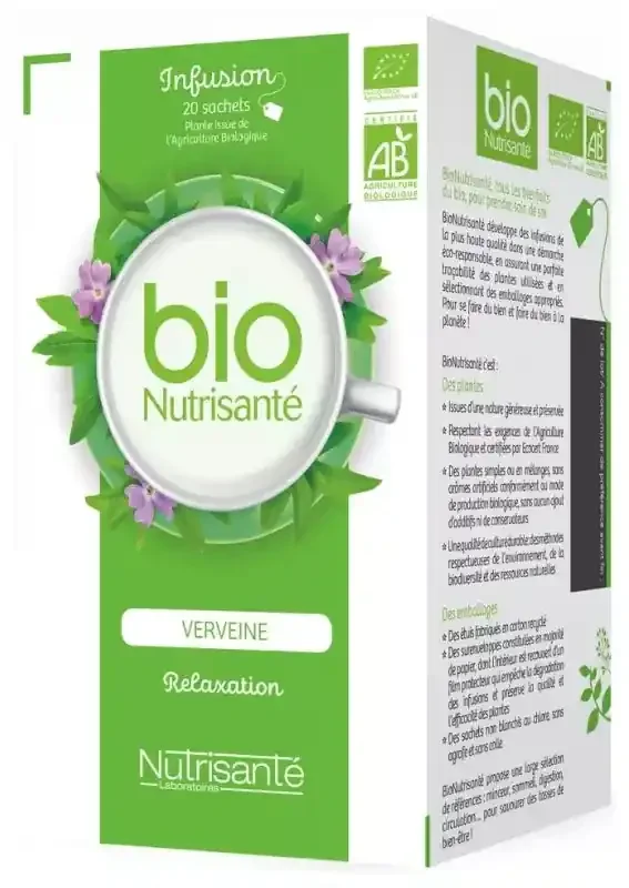 Vitavea Infusion Verveine Bio 20 sachets