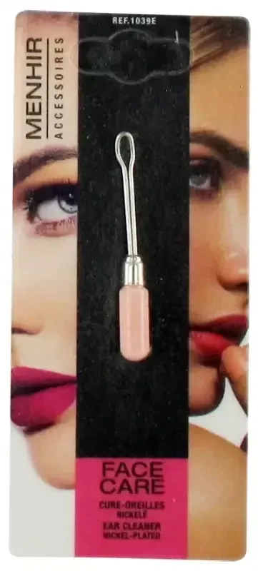 Vitry Cure-Oreilles Nickelé – Couleur Rose Pâle