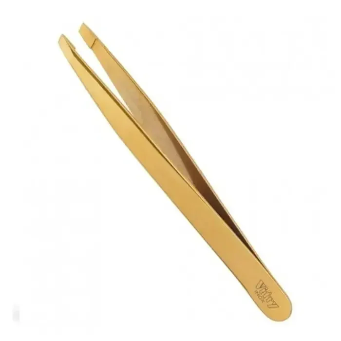 Vitry Pince A Epiler Prestige Inox Doree