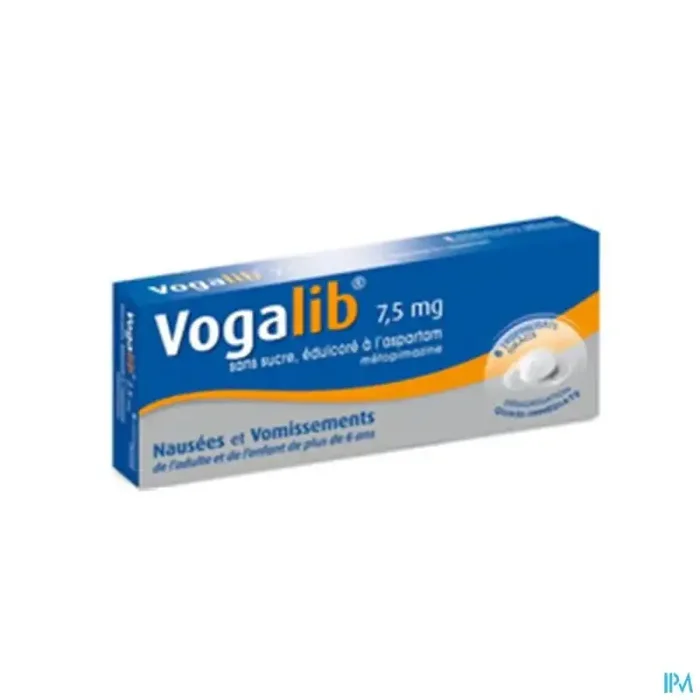 Vogalib 7mg5 sans sucre lyophilisat oral 8