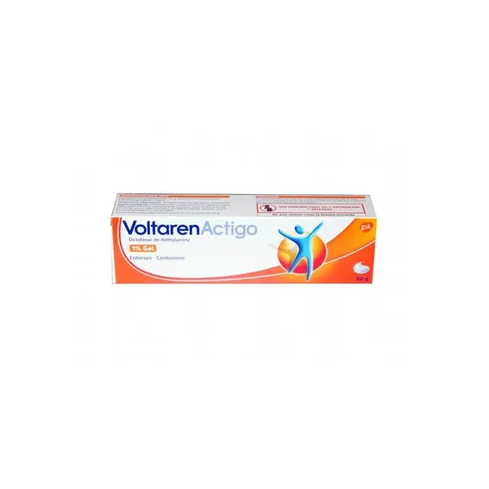VOLTARENACTIGO 1% GEL 60 G NOVARTIS