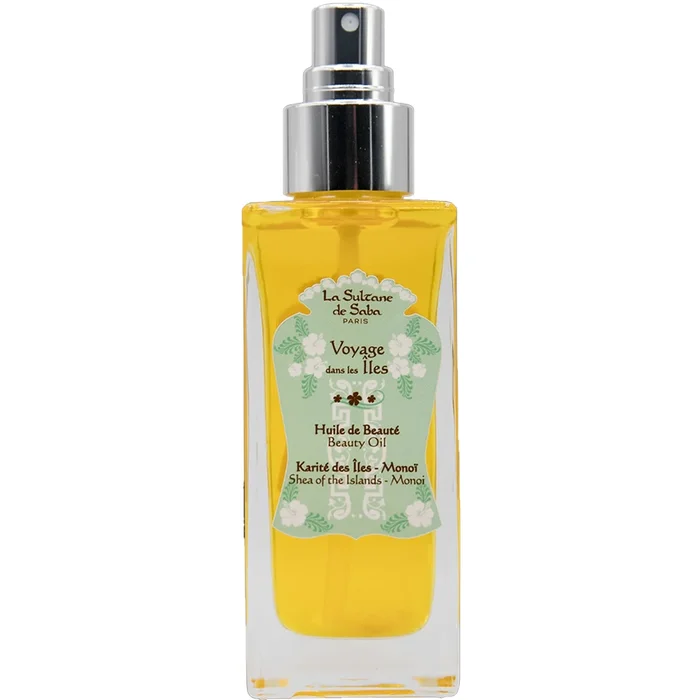 Voyage dans les Îles – Huile de Beauté – Karité des Iles & Monoi – 200 ml