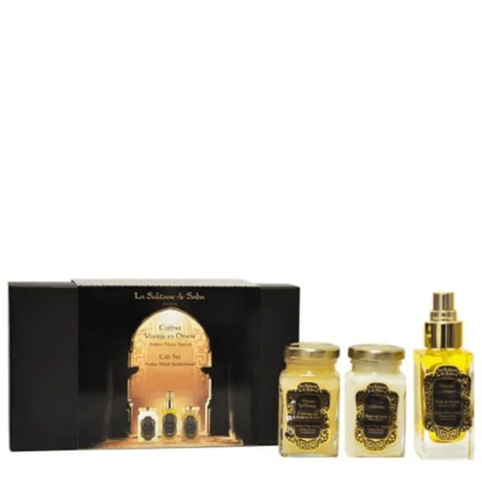 Voyage en Orient – Coffret Huile de beauté 50 ml + 2 Produits
