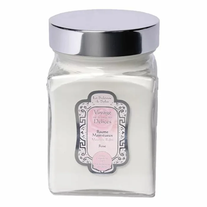 Voyage sur la Route des D&eacute;lices – Baume Fondant Corps &agrave; la Rose 300 ml