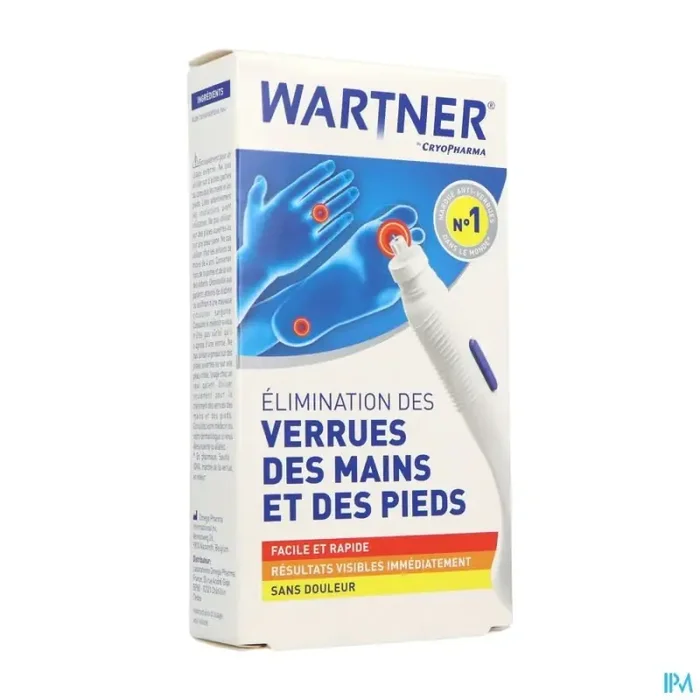 Wartner by cryopharma verruc stylo mains pieds